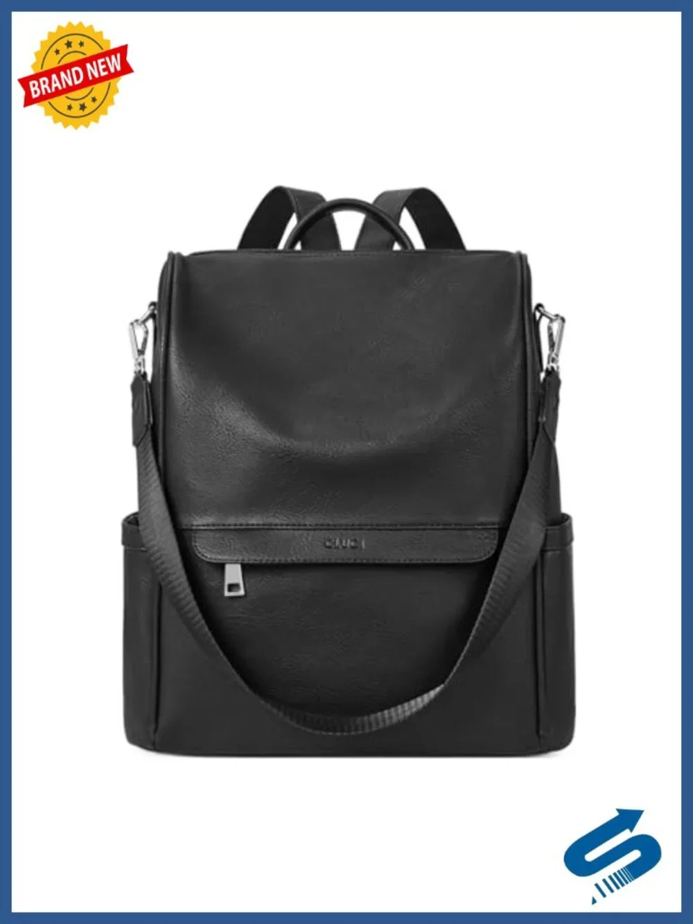 PU Leather Anti-theft Fashion Backpack Purse Travel Bag Shoulder Bag